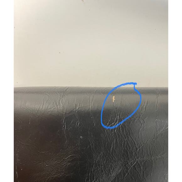 Vintage Anne Klein Clutch - Red Lining with Shoukder Strap - Picture 3 of 6